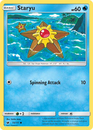 Staryu - Crimson Invasion 15