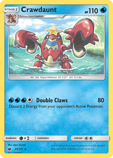 Crawdaunt - Crimson Invasion 25