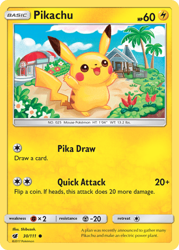 Pikachu - Crimson Invasion 30