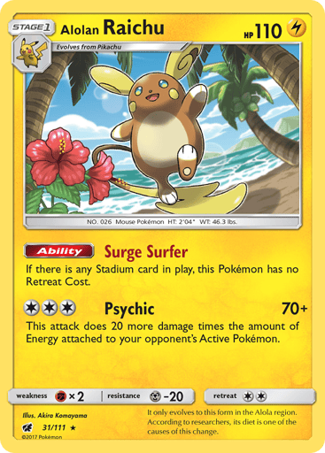 Alolan Raichu - Crimson Invasion 31