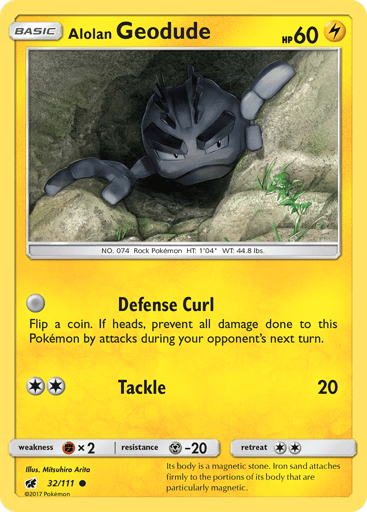 Alolan Geodude - Crimson Invasion 32