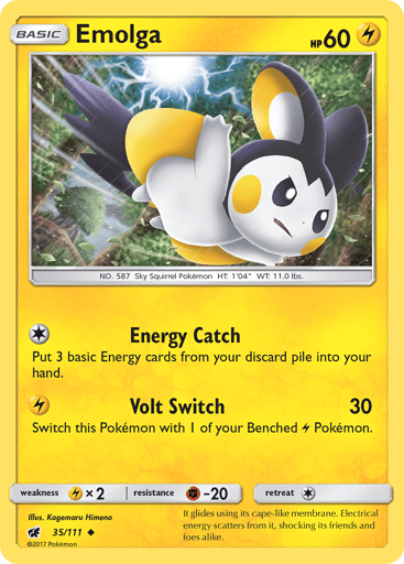 Emolga - Crimson Invasion 35