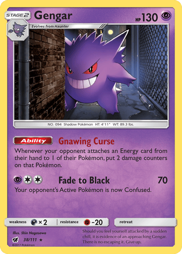 Gengar - Crimson Invasion 38