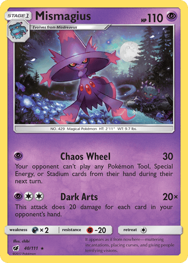 Mismagius - Crimson Invasion 40