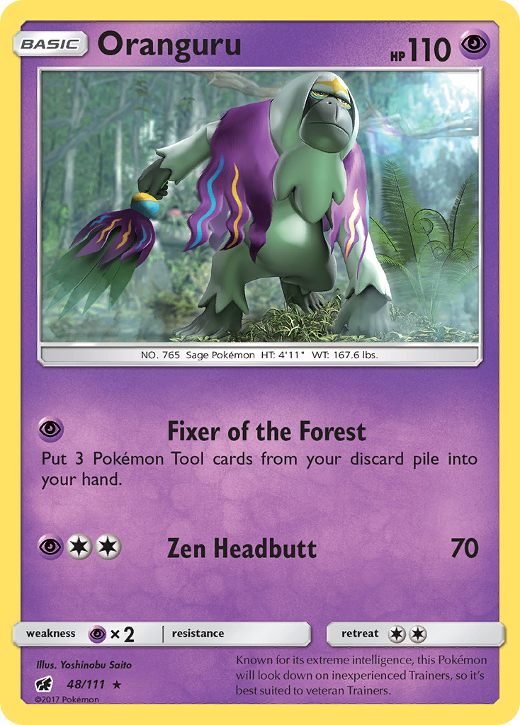 Oranguru – Crimson Invasion 48/111 Pokémon card