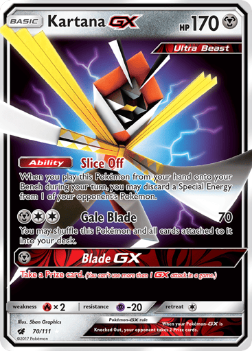 Kartana-GX - Crimson Invasion 70