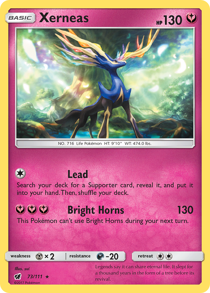 Xerneas – Crimson Invasion 73/111 Pokémon card