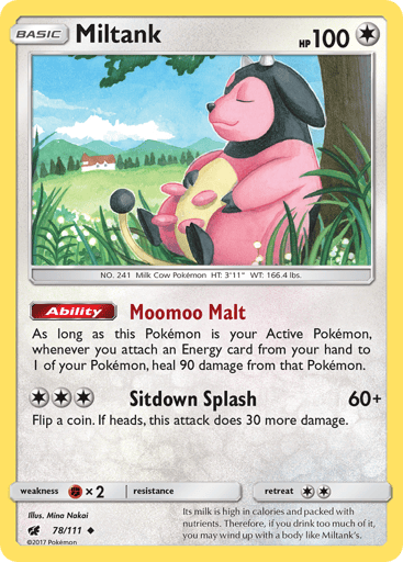 Miltank - Crimson Invasion 78