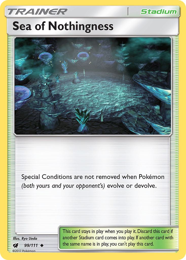 Sea of Nothingness – Crimson Invasion 99/111 Pokémon card