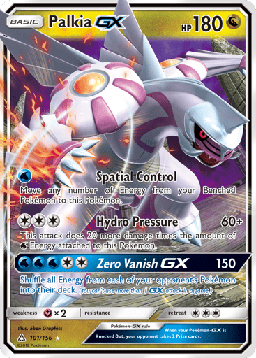 Palkia-GX - Ultra Prism 101