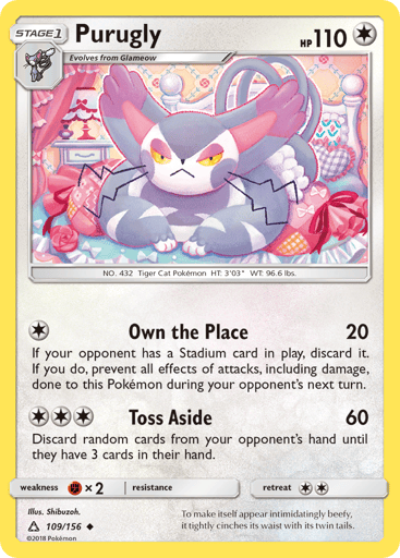 Purugly - Ultra Prism 109