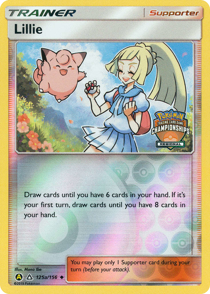 Lillie – Ultra Prism 125a/156 Pokémon card