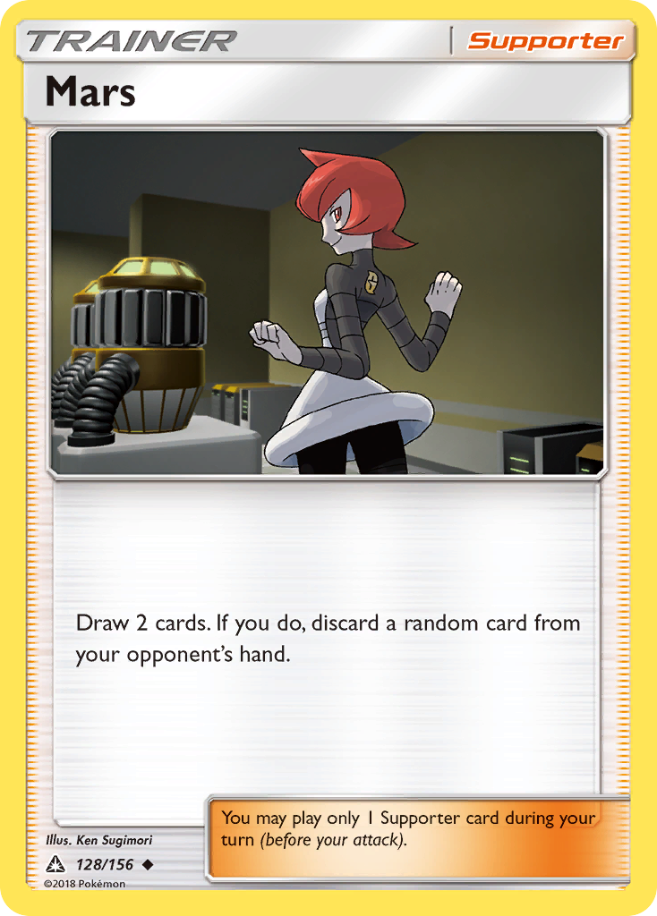 Mars – Ultra Prism 128/156 Pokémon card