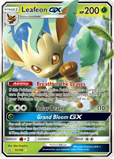 Leafeon-GX - Ultra Prism 13