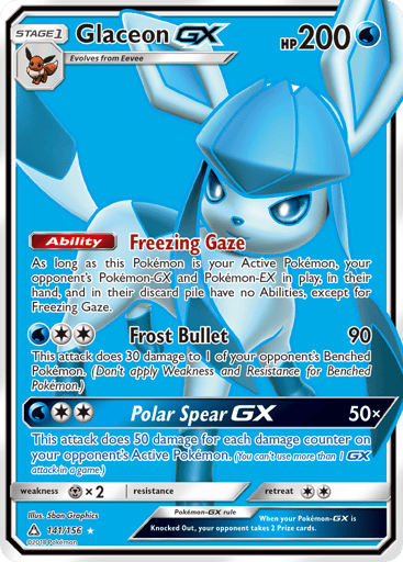 Glaceon-GX - Ultra Prism 141