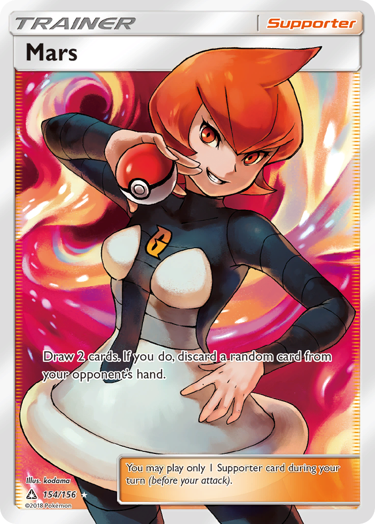Mars – Ultra Prism 154/156 Pokémon card