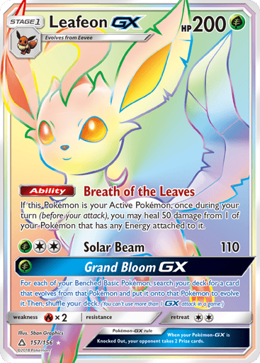 Leafeon-GX - Ultra Prism 157