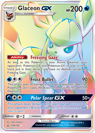 Glaceon-GX - Ultra Prism 159