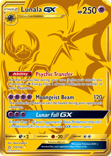 Lunala-GX - Ultra Prism 172