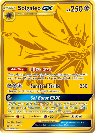 Solgaleo-GX - Ultra Prism 173