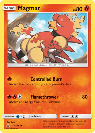 Magmar - Ultra Prism 18