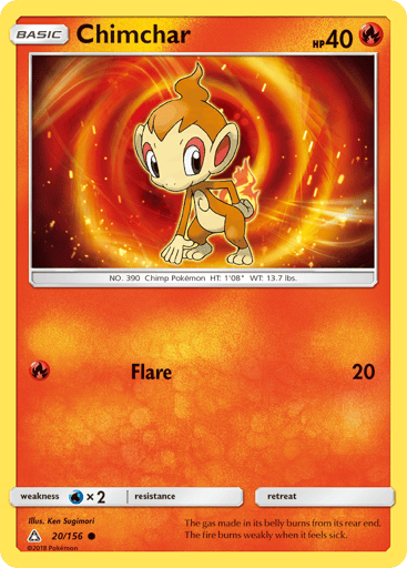 Chimchar - Ultra Prism 20