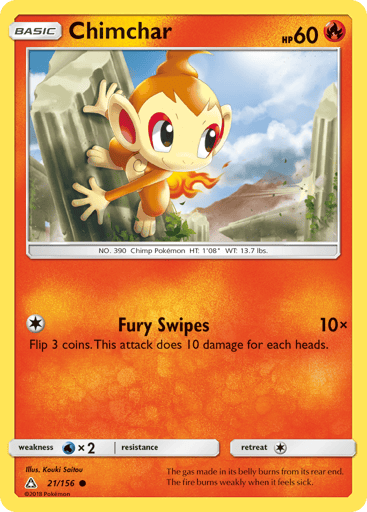 Chimchar - Ultra Prism 21