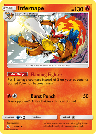 Infernape - Ultra Prism 23