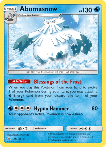 Abomasnow - Ultra Prism 38