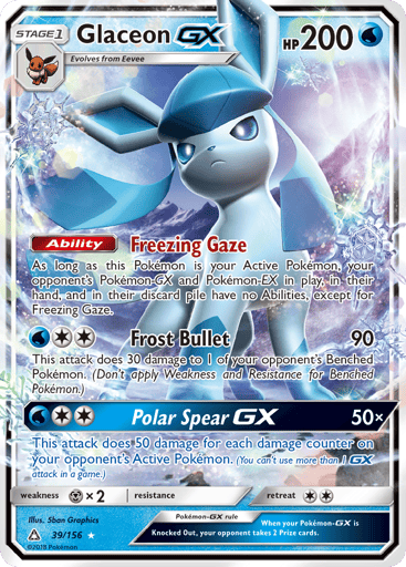 Glaceon-GX - Ultra Prism 39