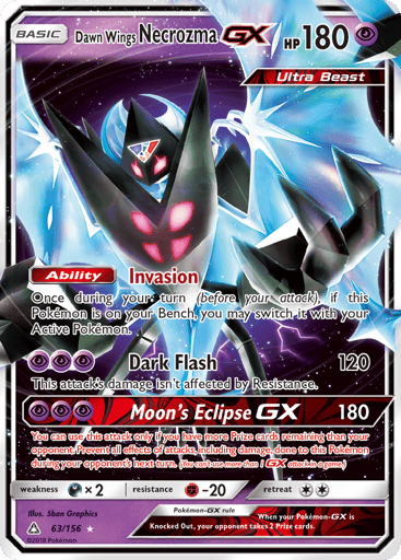 Dawn Wings Necrozma-GX - Ultra Prism 63