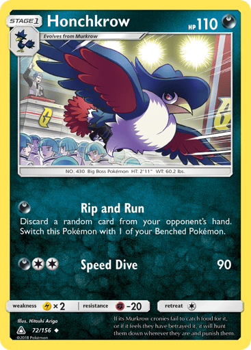 Honchkrow - Ultra Prism 72