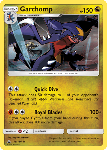 Garchomp - Ultra Prism 99