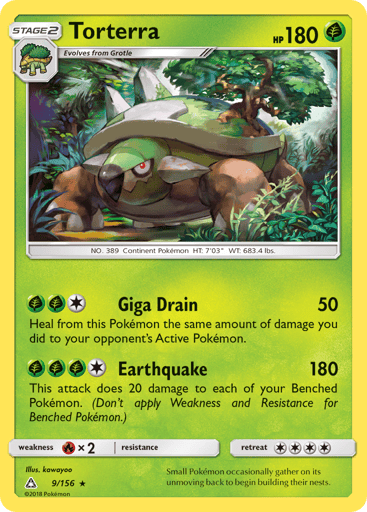 Torterra - Ultra Prism 9