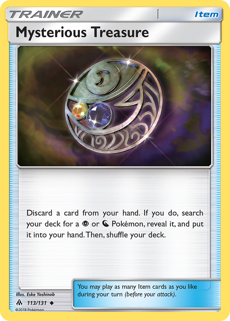 Mysterious Treasure – Forbidden Light 113/131 Pokémon card