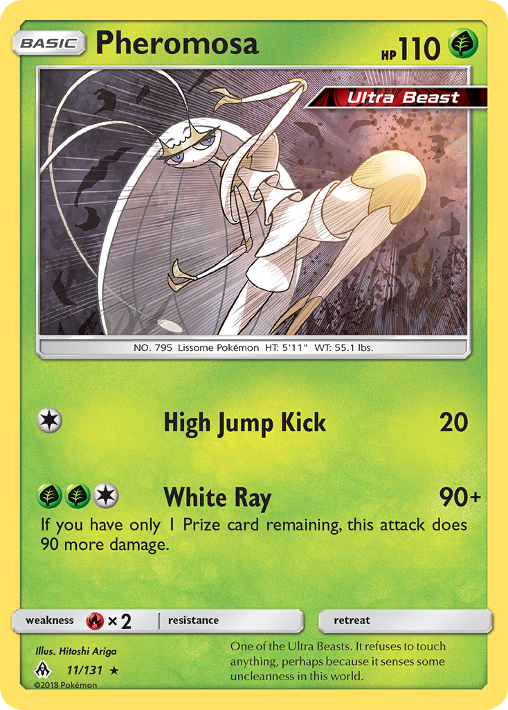 Pheromosa – Forbidden Light 11/131 Pokémon card