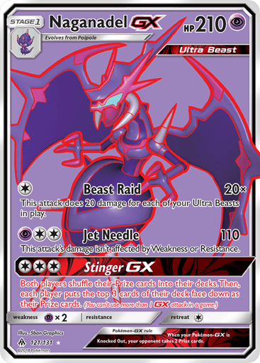 Naganadel-GX - Forbidden Light 121