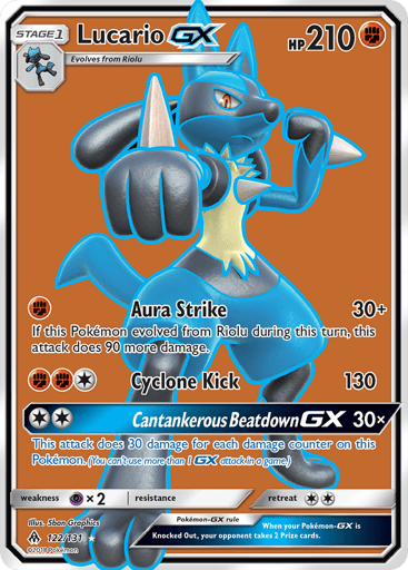 Lucario-GX - Forbidden Light 122