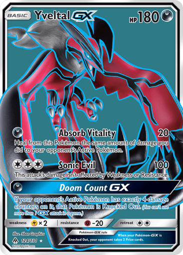 Yveltal-GX - Forbidden Light 124