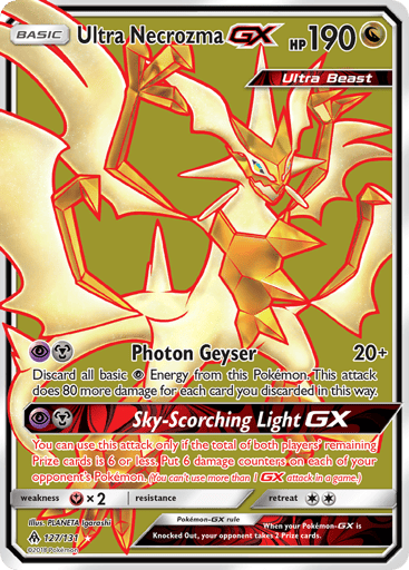 Ultra Necrozma-GX - Forbidden Light 127