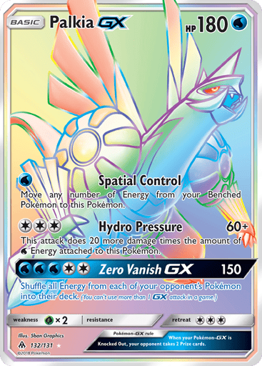 Palkia-GX - Forbidden Light 132