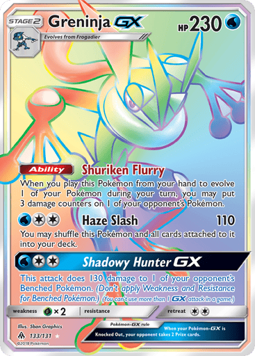 Greninja-GX - Forbidden Light 133