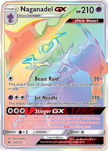Naganadel-GX - Forbidden Light 134