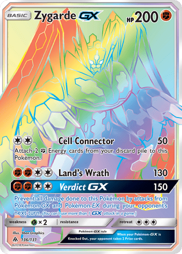 Zygarde-GX - Forbidden Light 136