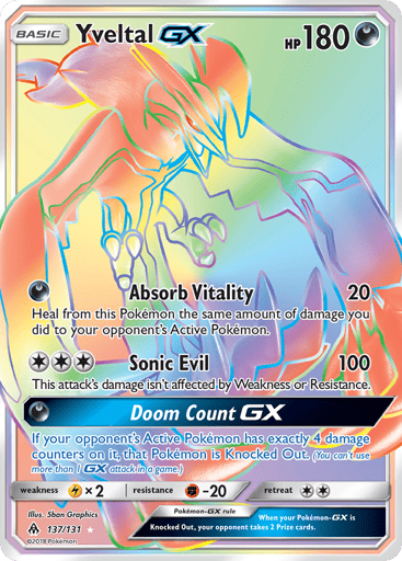 Yveltal-GX - Forbidden Light 137