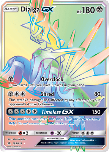 Dialga-GX - Forbidden Light 138