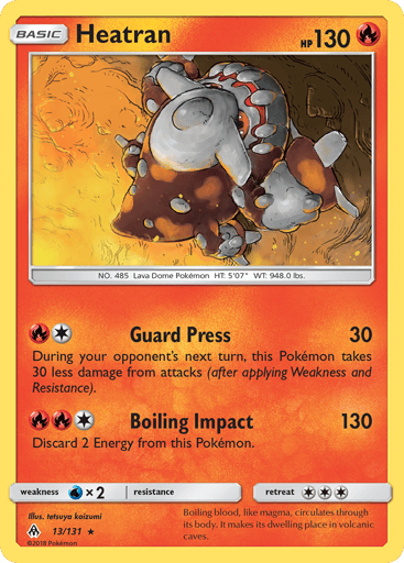 Heatran - Forbidden Light 13