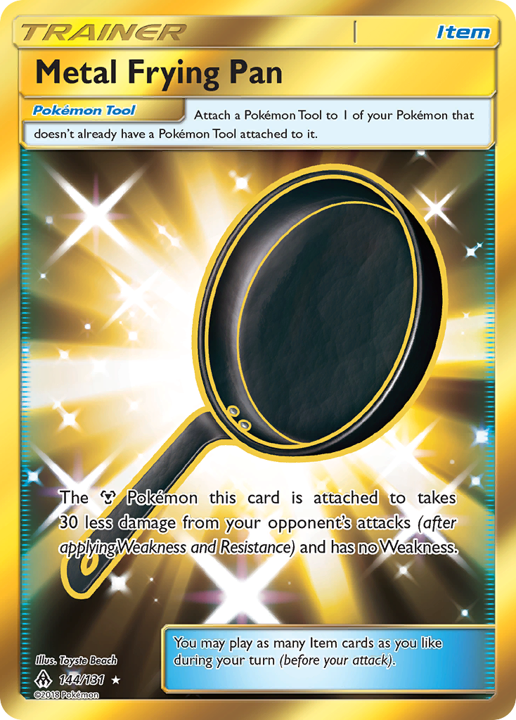 Metal Frying Pan – Forbidden Light 144/131 Pokémon card