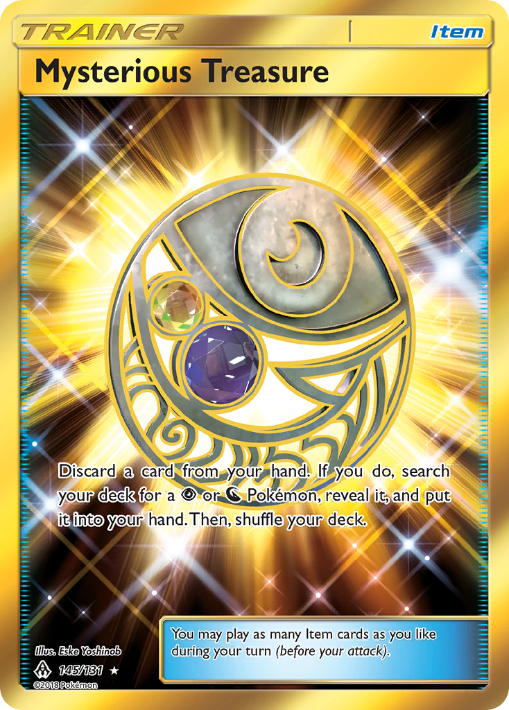 Mysterious Treasure – Forbidden Light 145/131 Pokémon card