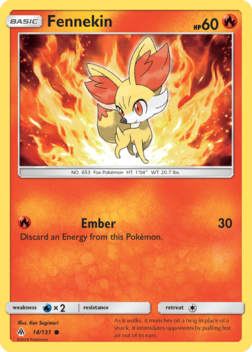 Fennekin - Forbidden Light 14